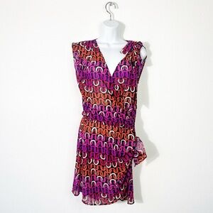 NEW Trina Turk Echo Print Swim Tunic Coverup Dress